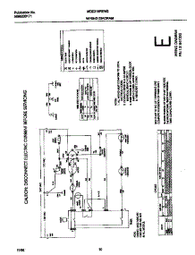 06 - Wiring Diagram parts for Frigidaire Dryer MDE216REW2 from AppliancePartsPros.com
