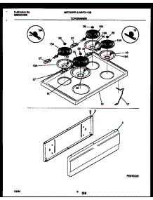 04 - Cooktop And Drawer Parts parts for Frigidaire Range MEF311SBDA from AppliancePartsPros.com