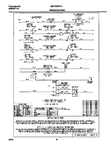 06 - Wiring Diagram parts for Frigidaire Range MEF402WFW4 from AppliancePartsPros.com