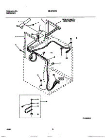 05 - Dryer-Bracket parts for Frigidaire Washer Dryer Combo MLCE52RCT0 from AppliancePartsPros.com