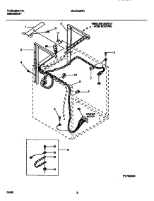 05 - Dryer Mount parts for Frigidaire Washer Dryer Combo MLCE52RCT1 from AppliancePartsPros.com