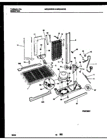 09 - System And Automatic Defrost Parts parts for Frigidaire Refrigerator MRS22WHBW0 from AppliancePartsPros.com