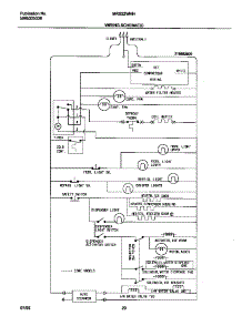 11 - Wiring Diagram parts for Frigidaire Refrigerator MRS22WHHW1 from AppliancePartsPros.com