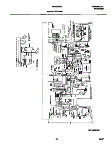 12 - Wiring Diagram parts for Frigidaire Refrigerator MRS22WNED3 from AppliancePartsPros.com