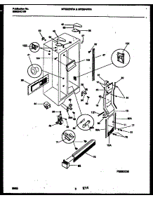 05 - Cabinet Parts parts for Frigidaire Refrigerator MRS24WRAW0 from AppliancePartsPros.com