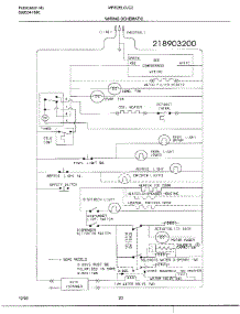 20 - Wiring Schematic parts for Frigidaire Refrigerator MRS26LGJC2 from AppliancePartsPros.com