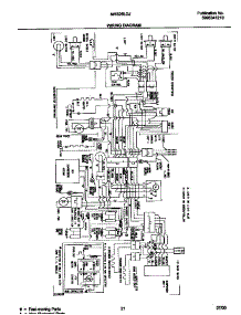 12 - Wiring Diagram parts for Frigidaire Refrigerator MRS26LGJQ1 from AppliancePartsPros.com