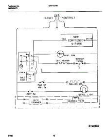 06 - Wiring  Diagram parts for Frigidaire Refrigerator MRT15CNEZ4 from AppliancePartsPros.com