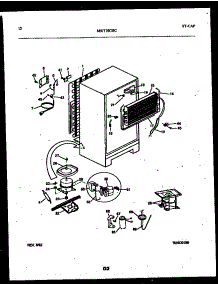 07 - System And Automatic Defrost Parts parts for Frigidaire Refrigerator MRT18CHCW0 from AppliancePartsPros.com