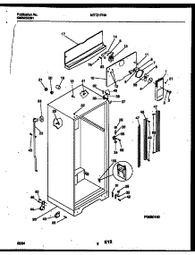 04 - Cabinet Parts parts for Frigidaire Refrigerator MRT21PNAW0 from AppliancePartsPros.com