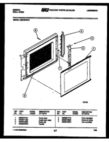 06 - Door Parts parts for Frigidaire Oven OB27S7ZYA from AppliancePartsPros.com