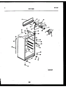 03 - Cabinet Parts parts for Frigidaire Refrigerator PRT173MCH2 from AppliancePartsPros.com