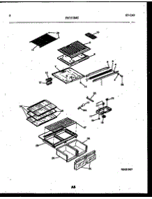 05 - Shelves And Supports parts for Frigidaire Refrigerator PRT173MCH2 from AppliancePartsPros.com