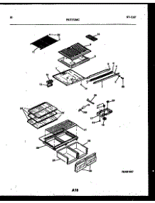 06 - Shelves And Supports parts for Frigidaire Refrigerator PRT173MCH2 from AppliancePartsPros.com