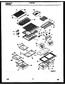 06 - Shelves And Supports parts for Frigidaire Refrigerator PRT217MCH3 from AppliancePartsPros.com