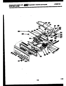 06 - Control Panel parts for Frigidaire Oven RBUGCF95EK from AppliancePartsPros.com