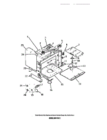 07 - Microwave Oven Liner, Panels, Stirr parts for Frigidaire Oven REM77BCB1 from AppliancePartsPros.com