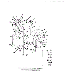 03 - Oven Liner, Panels, Door Hinges, Ov parts for Frigidaire Oven REM77BCB3 from AppliancePartsPros.com