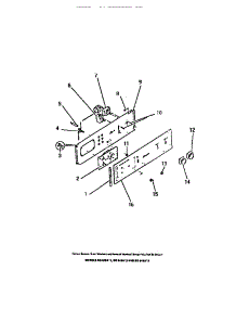 02 - Control Panel, Cook-Master, Switche parts for Frigidaire Oven RG94BAB3 from AppliancePartsPros.com