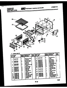 06 - Body Parts parts for Frigidaire Oven RGCF94EK from AppliancePartsPros.com