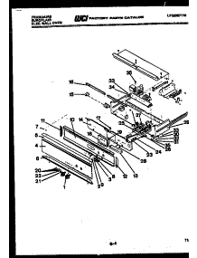 03 - Control Panel parts for Frigidaire Oven RGCF94EW from AppliancePartsPros.com