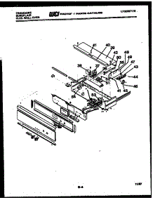 04 - Control Panel parts for Frigidaire Oven RGCF94EW from AppliancePartsPros.com