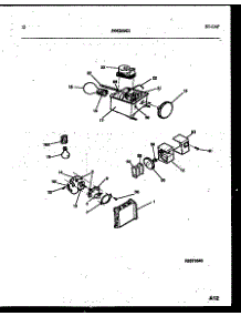 07 - Refrigerator Control Assembly, Damp parts for Frigidaire Refrigerator RS192MCD1 from AppliancePartsPros.com