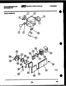 06 - Refrigerator Control Assembly, Damp parts for Frigidaire Refrigerator RS192MCH0 from AppliancePartsPros.com