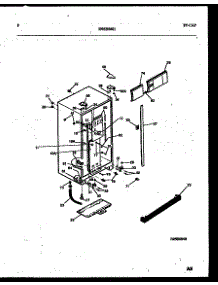 05 - Cabinet Parts parts for Frigidaire Refrigerator RS192MCW1 from AppliancePartsPros.com