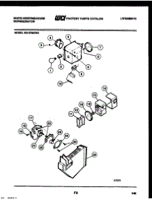 06 - Refrigerator Control Assembly, Damp parts for Frigidaire Refrigerator RS197MCD0 from AppliancePartsPros.com