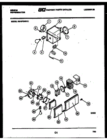 06 - Refrigerator Control Assembly, Damp parts for Frigidaire Refrigerator RS19F3WS1C from AppliancePartsPros.com