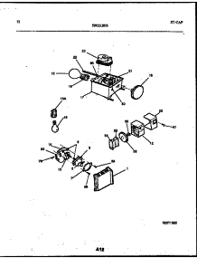 07 - Refrigerator Control Assembly, Damp parts for Frigidaire Refrigerator RS19F3WX1C from AppliancePartsPros.com