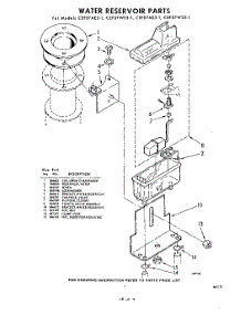 10 - System And Automatic Defrost Parts parts for Frigidaire Refrigerator RS19F3YX1B from AppliancePartsPros.com