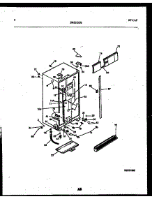 05 - Cabinet Parts parts for Frigidaire Refrigerator RS19F3YX1C from AppliancePartsPros.com