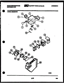 06 - Refrigerator Control Assembly, Damp parts for Frigidaire Refrigerator RS225MCD0 from AppliancePartsPros.com