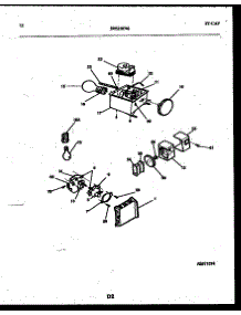 07 - Refrigerator Control Assembly, Damp parts for Frigidaire Refrigerator RS227NCD0 from AppliancePartsPros.com