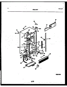 05 - Cabinet Parts parts for Frigidaire Refrigerator RS229MCW3 from AppliancePartsPros.com