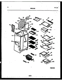 07 - Shelves And Supports parts for Frigidaire Refrigerator RS229MCW3 from AppliancePartsPros.com