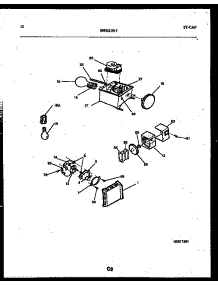 07 - Refrigerator Control Assembly, Damp parts for Frigidaire Refrigerator RS22F5WX1C from AppliancePartsPros.com