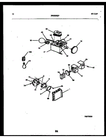 07 - Refrigerator Control Assembly, Damp parts for Frigidaire Refrigerator RS22F5YX1A from AppliancePartsPros.com