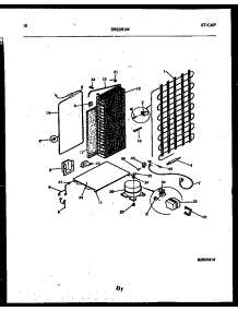 10 - System And Automatic Defrost Parts parts for Frigidaire Refrigerator RS22F8DX1B from AppliancePartsPros.com