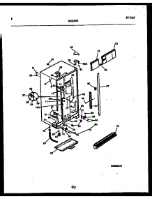 05 - Cabinet Parts parts for Frigidaire Refrigerator RS22F8DX1C from AppliancePartsPros.com