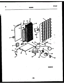09 - System And Automatic Defrost Parts parts for Frigidaire Refrigerator RS22F8WX1C from AppliancePartsPros.com