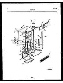 04 - Cabinet Parts parts for Frigidaire Refrigerator RS22F8YX1A from AppliancePartsPros.com