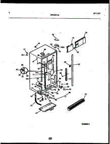 05 - Cabinet Parts parts for Frigidaire Refrigerator RS22F8YX1A from AppliancePartsPros.com