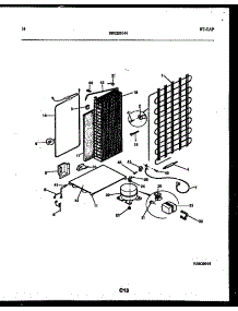 09 - System And Automatic Defrost Parts parts for Frigidaire Refrigerator RS22F8YX1B from AppliancePartsPros.com