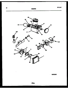 08 - Refrigerator Control Assembly, Damp parts for Frigidaire Refrigerator RS22F8YX1C from AppliancePartsPros.com
