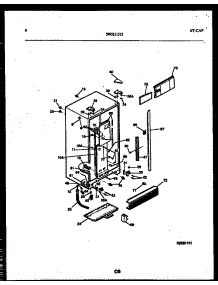 04 - Cabinet Parts parts for Frigidaire Refrigerator RS22F9WX1A from AppliancePartsPros.com