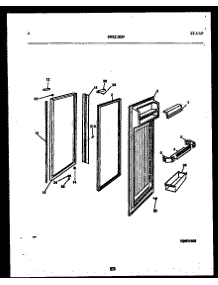 03 - Refrigerator Door Parts parts for Frigidaire Refrigerator RS22F9WX1C from AppliancePartsPros.com