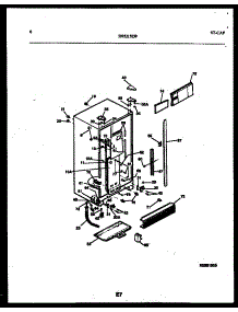 04 - Cabinet Parts parts for Frigidaire Refrigerator RS22F9WX1C from AppliancePartsPros.com